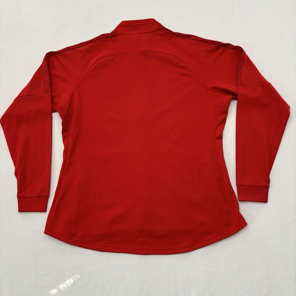Nike Dri-Fit BUSA Red Full Zip Track Jacket Women’s Large Soccer Athletic Sporty - Picture 2 of 6